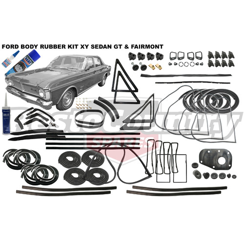 Ford Body Rubber Kit XY Sedan GT or Fairmont