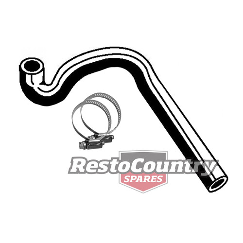 Holden Commodore Service LOWER Radiator Hose + Clamps VL 6Cyl 2.0 3.0 RB20 RB30
