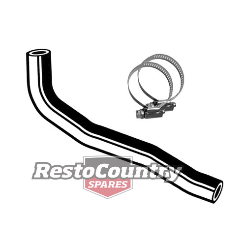 Holden Service TOP Radiator Hose + Clamps 253 308 V8 HT HG WITH A/C
