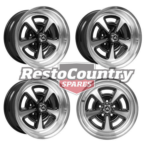 CTM Muscle SPRINT GTS Wheel SET 15x7 15x8 5/120 Holden HQ HJ HX HZ WB Staggered