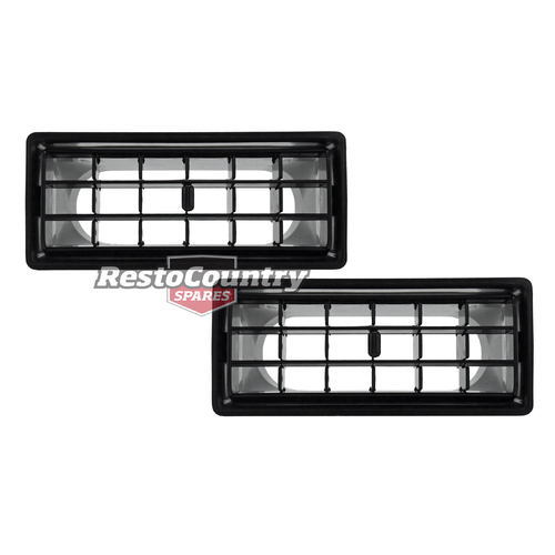 Holden Dash Vents AIR CON Pair HQ GTS SS Monaro Premier Kingswood Belmont heater