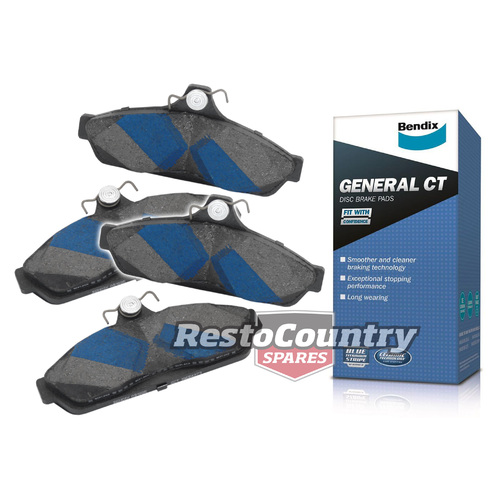 Bendix General CT Front Disc Brake Pads Holden Commodore VN VP VQ VR VS stop pad