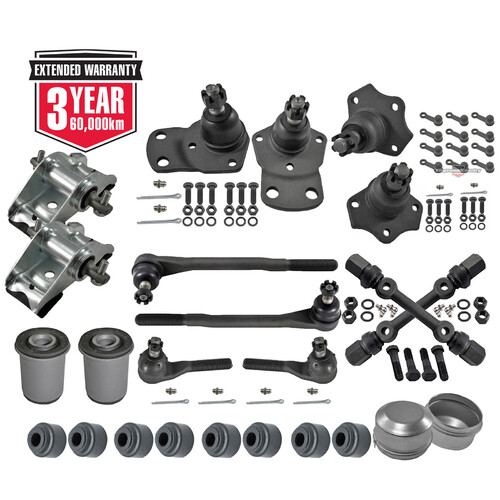 KIT 3. Ford Tie Rod+Ball Joint+Up+Lower Control Arm+Saddle Kit XA XB XC ZF ZG ZH