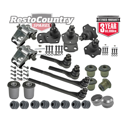 KIT 1. Ford Tie Rod +Ball Joint +Control Arm Bush +Spring Saddle Kit EARLY XD ZJ