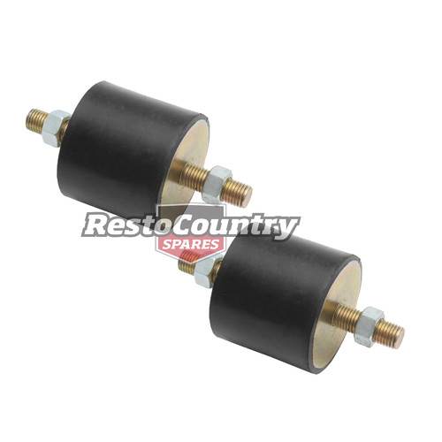Rubber Cushion Connector Pair QUALITY Anti Vibration Mount 45mm- 65 Duro bolt