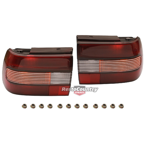 Holden Commodore Calais Taillights LEFT + RIGHT with Fitting Kit VN