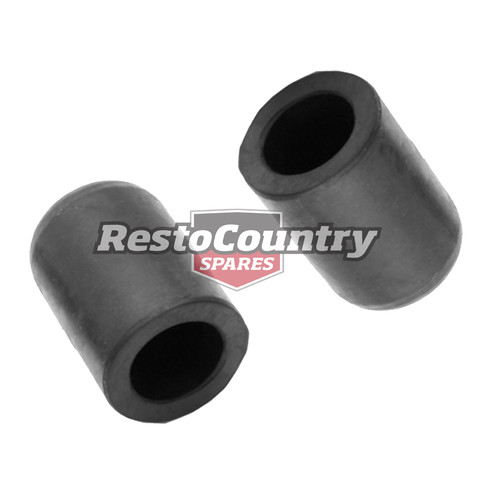 Rubber Water Blanking / Block Off Cap PAIR 1/2 12mm ID Round End plug stop pipe