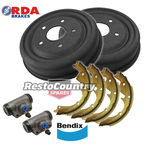 Holden Rear Brake DRUM + Bendix Shoe + Cylinder Set EJ EH HD HR wheel Suit Disc/Drum