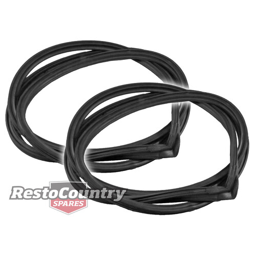 Ford Door Seal PAIR FRONT LOWER XM XP Coupe Left + Right rubber weather 