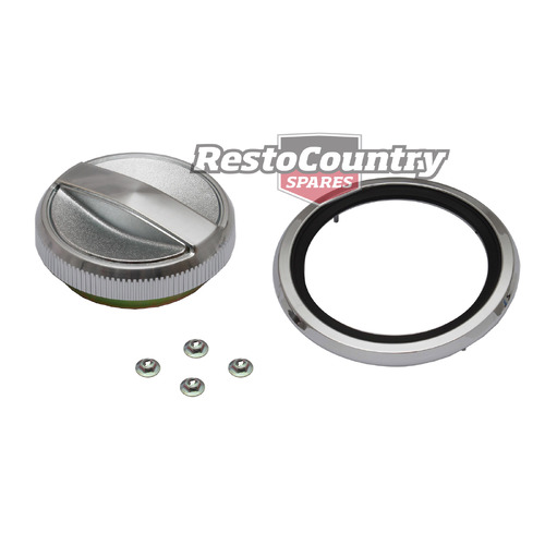 Ford Fuel / Petrol Cap + Ring with Nuts XW XY GT Falcon